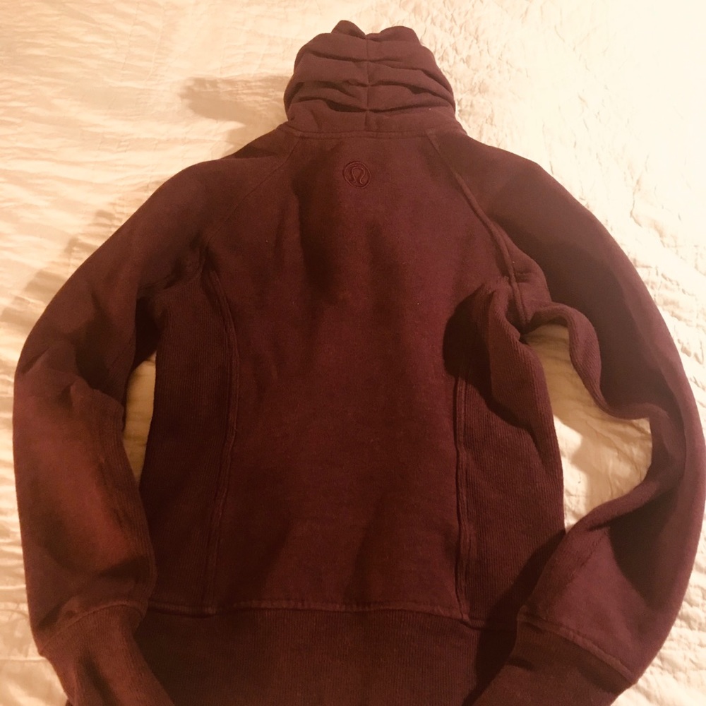 Lululemon cuddle up Sherpa jacket sweatshirt sz 4 - Picture 5 of 8
